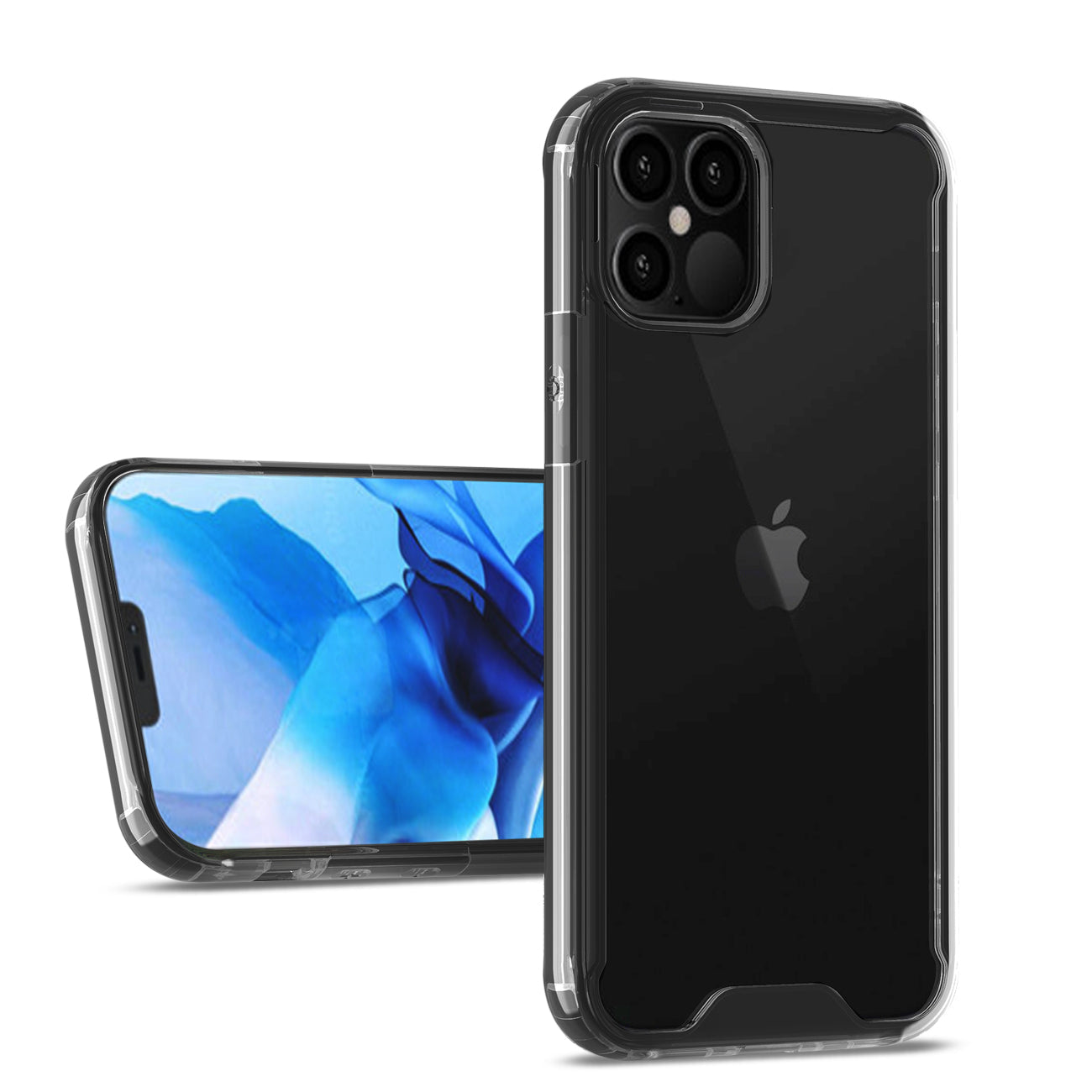 IPHONE 12 PRO MAX Bumper Case In Black - Shockproof & Reliable