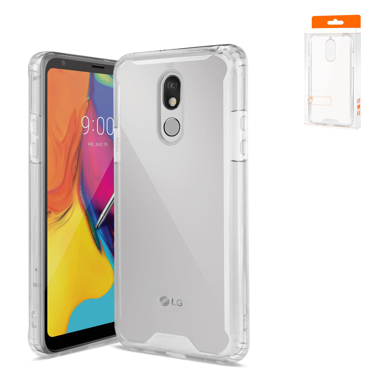 LG STYLO 5 High Quality TPU Case In Clear - Heavy Duty & Reliable