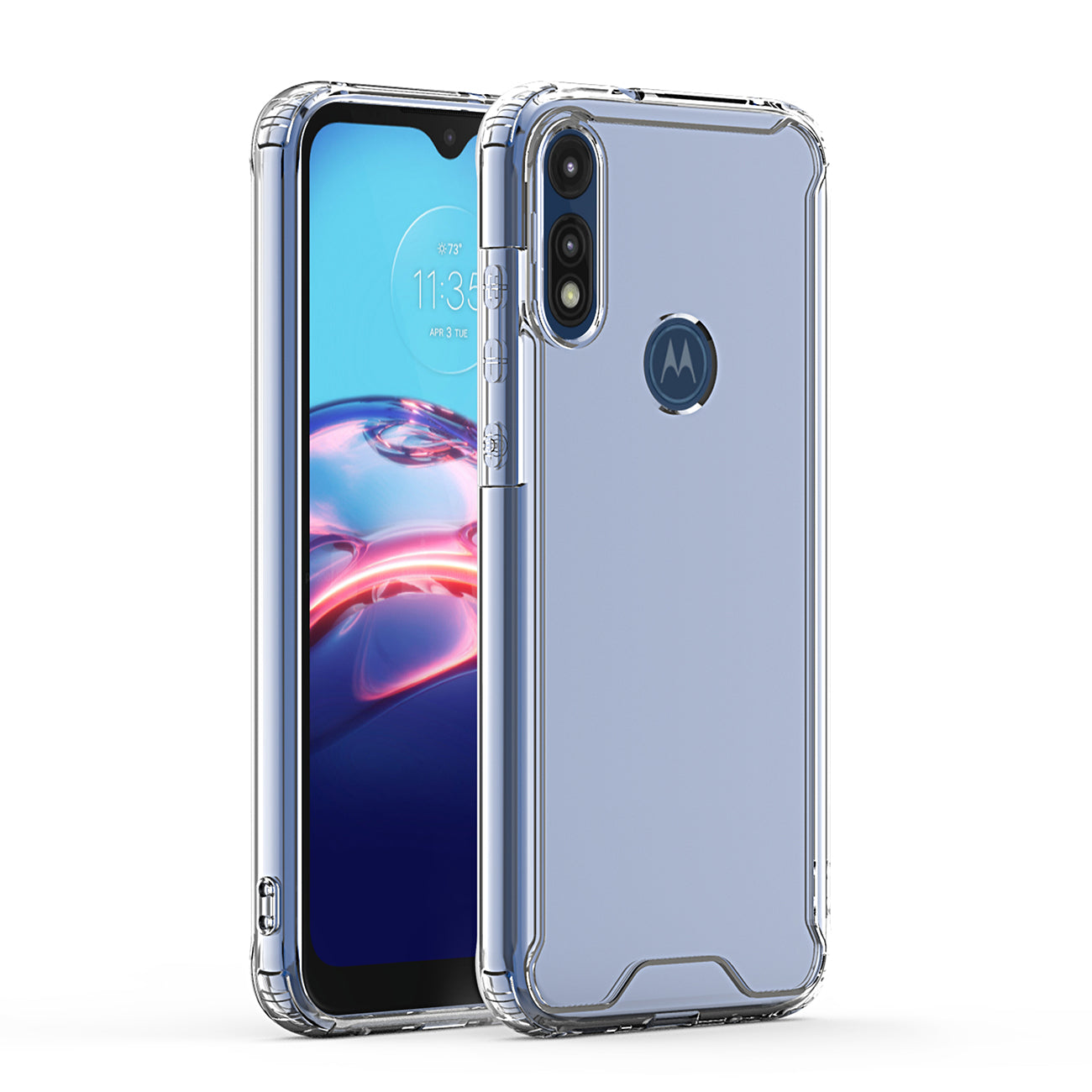 MOTOROLA E7 Quality TPU Case In Clear - Heavy Duty & Reliable