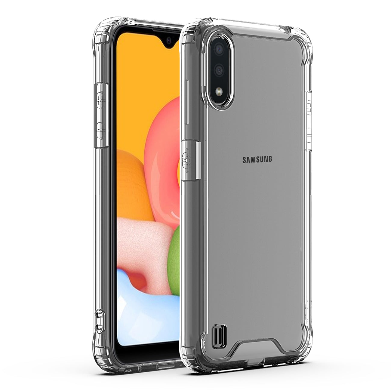 Bumper Case For SAMSUNG GALAXY A01 In Clear - Ultra-Slim & Reliable