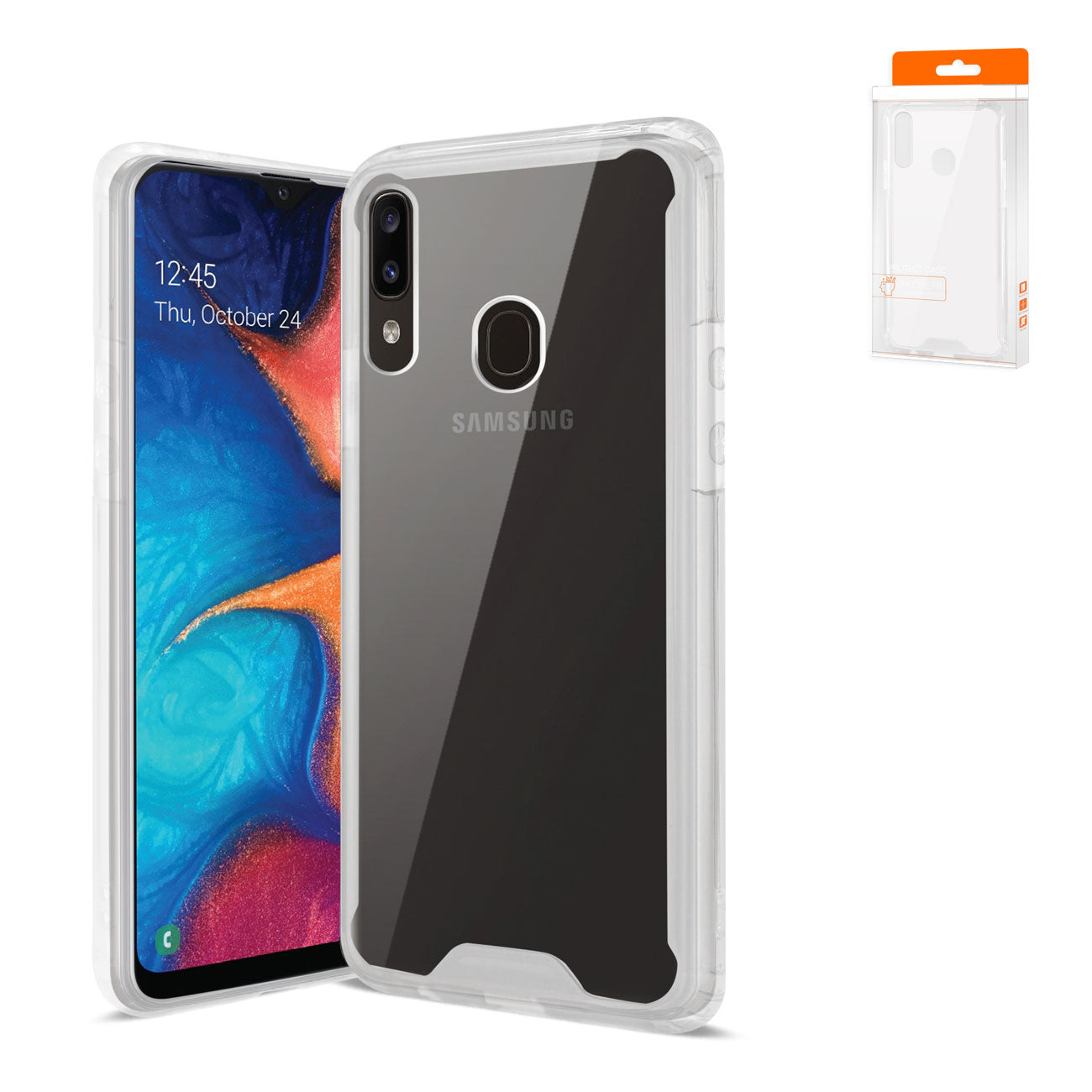 SAMSUNG GALAXY A20S High Quality TPU Case In Clear - Crystal Clear & Reliable