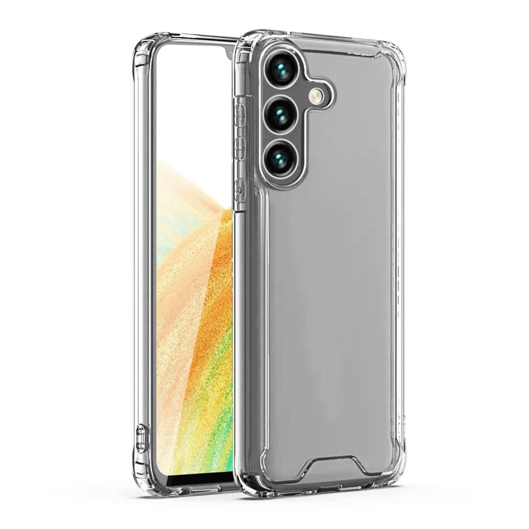 High Quality 2X Clean PC and TPU Bumper Case In Clear For Samsung Galaxy A34 5G - Crystal Clear & Reliable