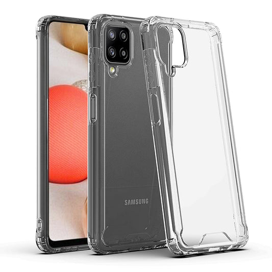 High Quality 2X Clean PC and TPU Bumper Case In Clear For Samsung Galaxy A42 5G - Ultra-Slim & Reliable