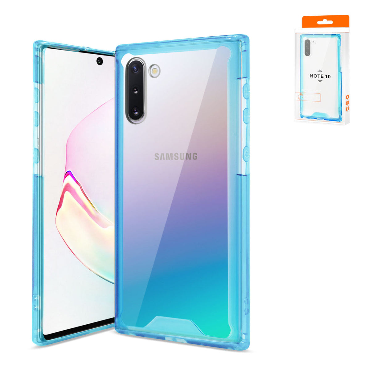 SAMSUNG GALAXY NOTE 10 High Quality TPU Case In Blue - Ultra-Slim & Reliable