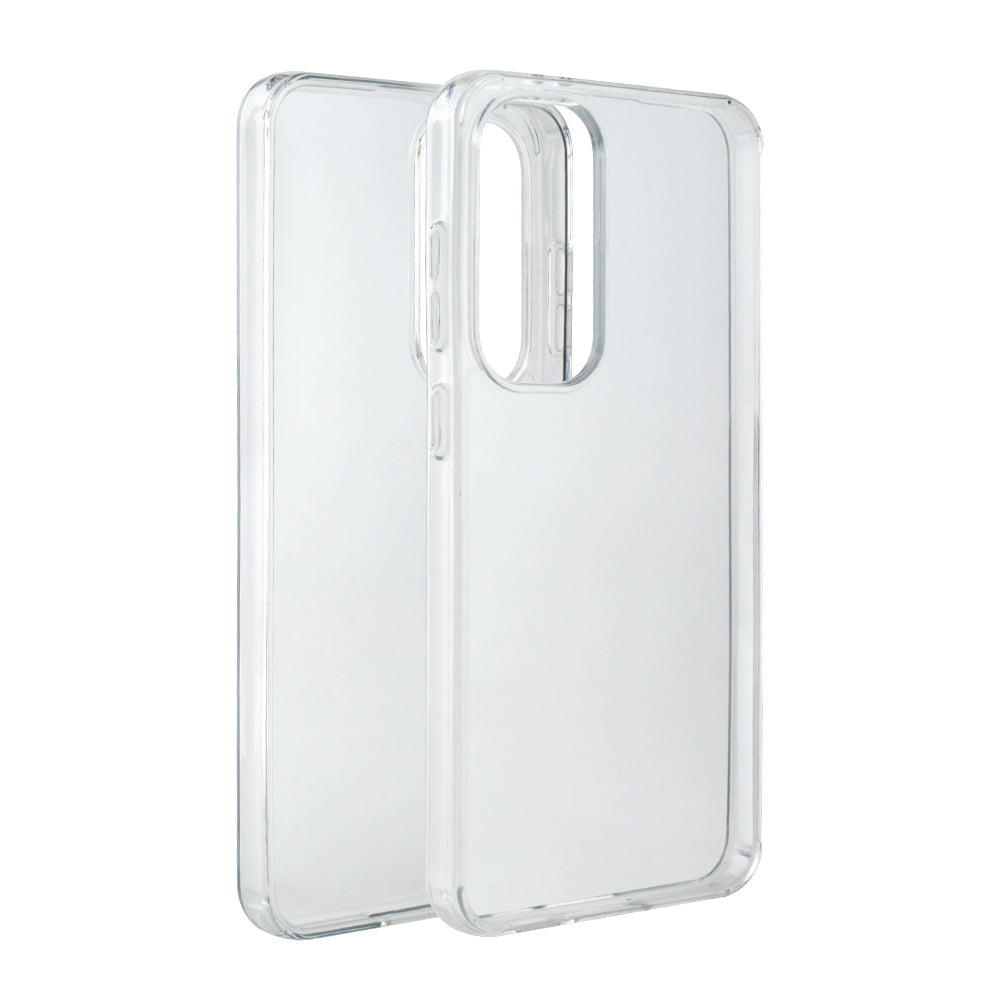 High Quality 2X Clean PC and TPU Bumper Case In Clear For Samsung Galaxy S24 FE - Ultra-Slim & Reliable
