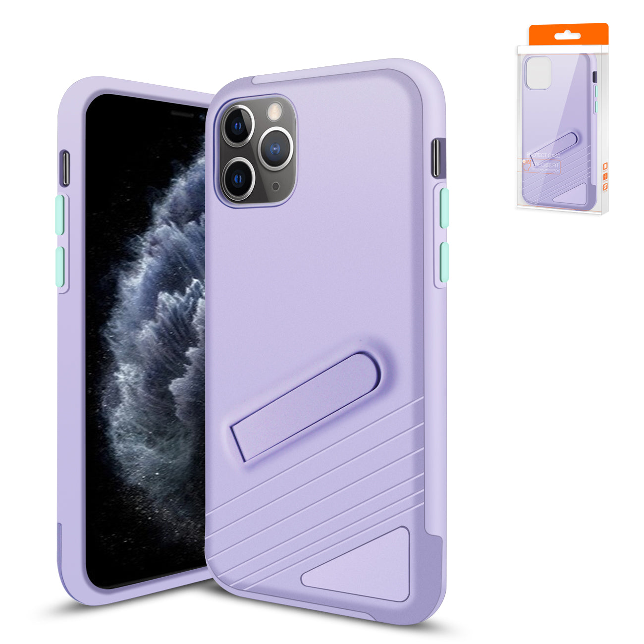 iPhone 11 Pro Compatible Apple iPhone 11 Pro Armor Cases In Purple - Ultra-Slim Protection by