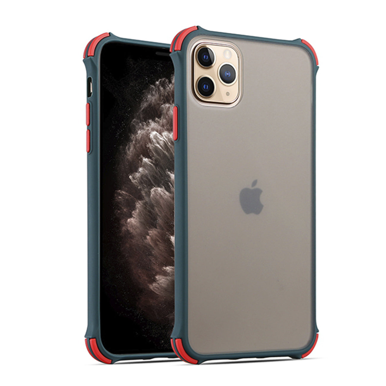 IPHONE 11 PRO Compatible Bumper Case For APPLE IPHONE 11 PRO In Green - Heavy Duty Protection by