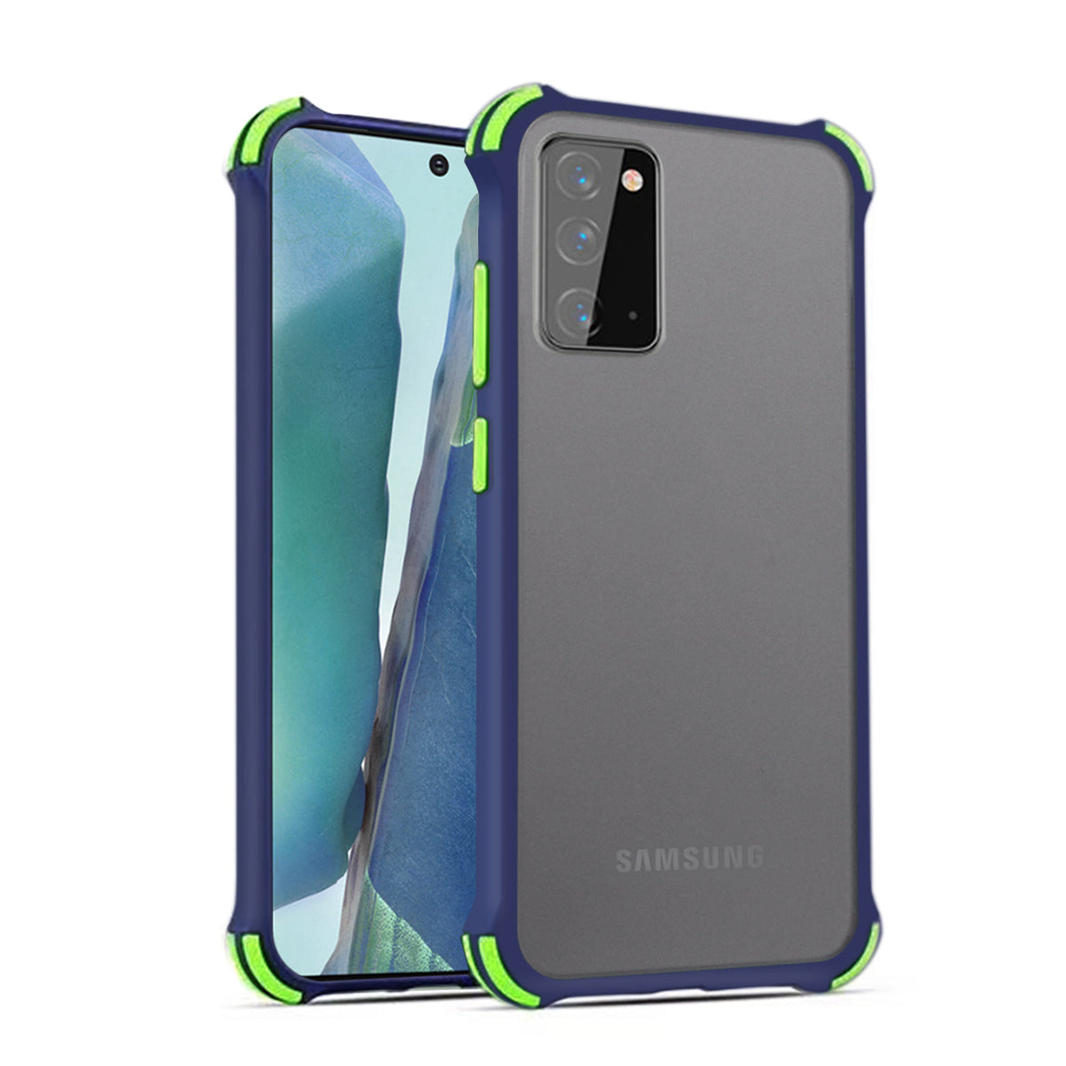Bumper Case For SAMSUNG GALAXY NOTE 20 In Blue - Shockproof & Reliable