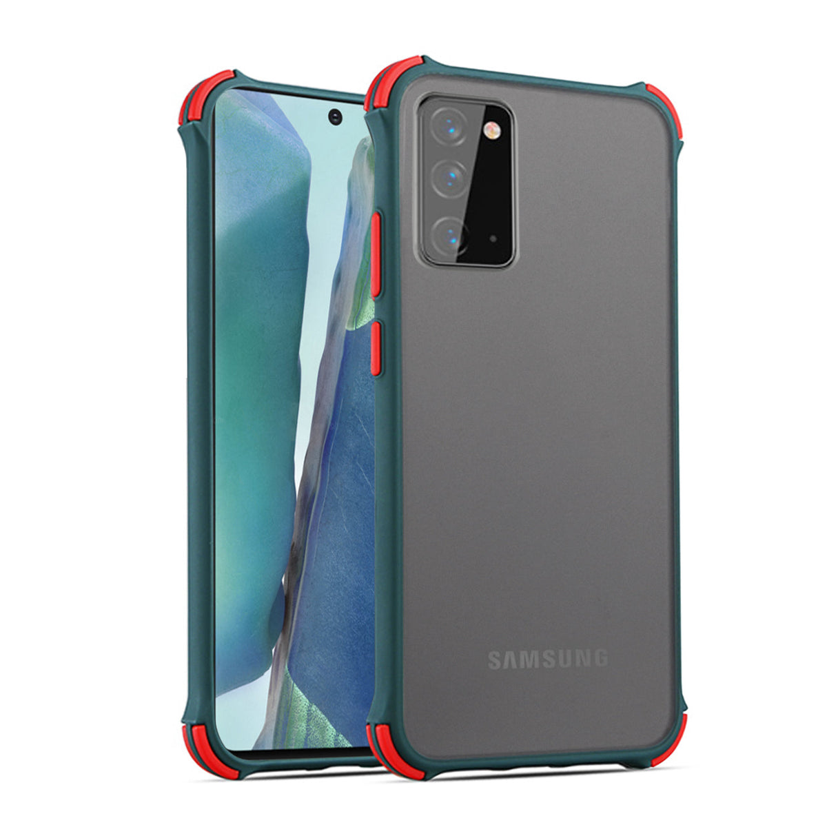 Bumper Case For SAMSUNG GALAXY NOTE 20 In Green - Premium & Reliable
