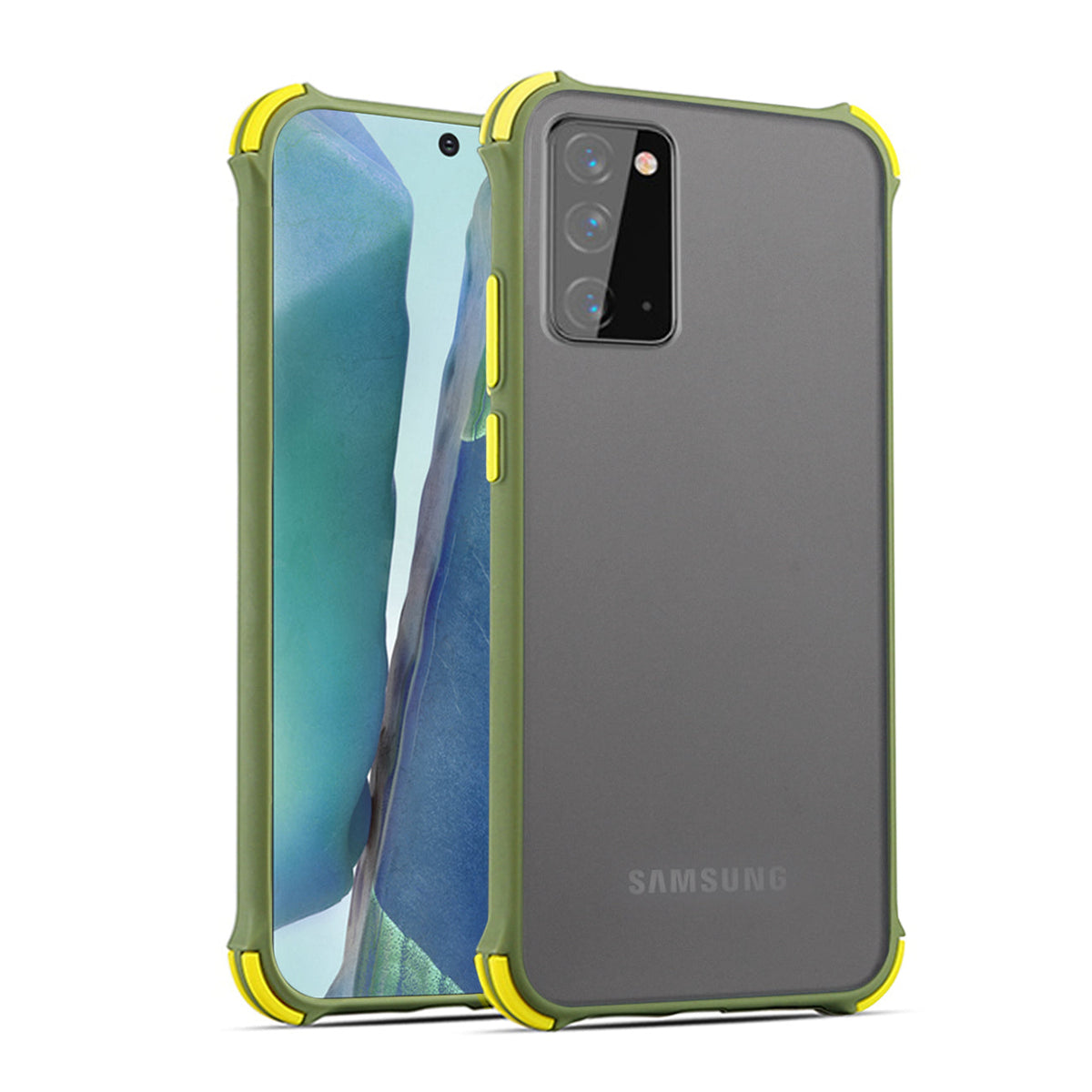 Bumper Case For SAMSUNG GALAXY NOTE 20 In Yellow - Premium & Reliable