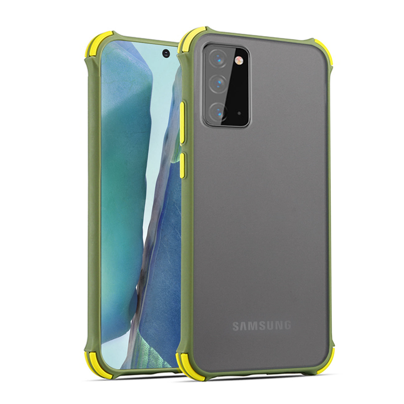 Bumper Case For SAMSUNG GALAXY NOTE 20 In Yellow - Premium & Reliable
