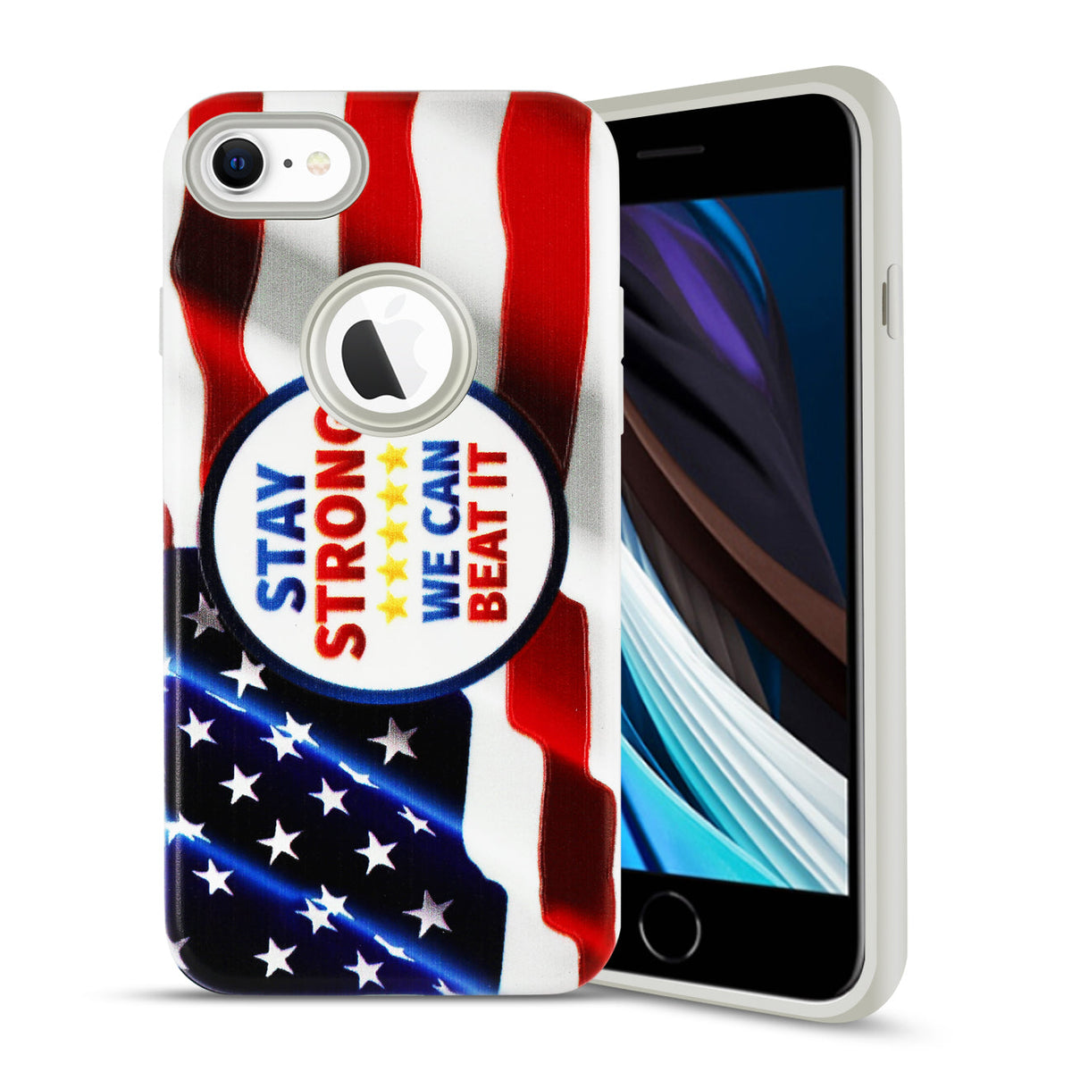 IPHONE 7 Compatible Eagle Design Case For APPLE IPHONE 7/8/SE2 In Mix - Heavy Duty Protection by