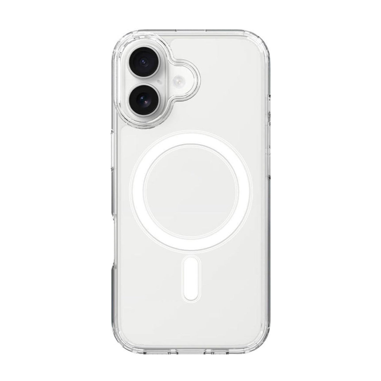 iPhone 17 Compatible Magnetic Wireless Charging TPU Bumper Case For iPhone 17 In Clear - Heavy Duty Protection by