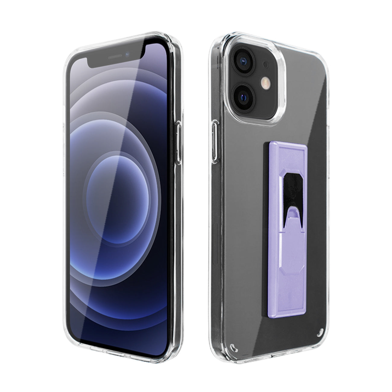 IPHONE 12 MINI Compatible TPU Bumper Shockproof Case With Embedded Coil APPLE IPHONE 12 MINI In Purple - Premium Protection by