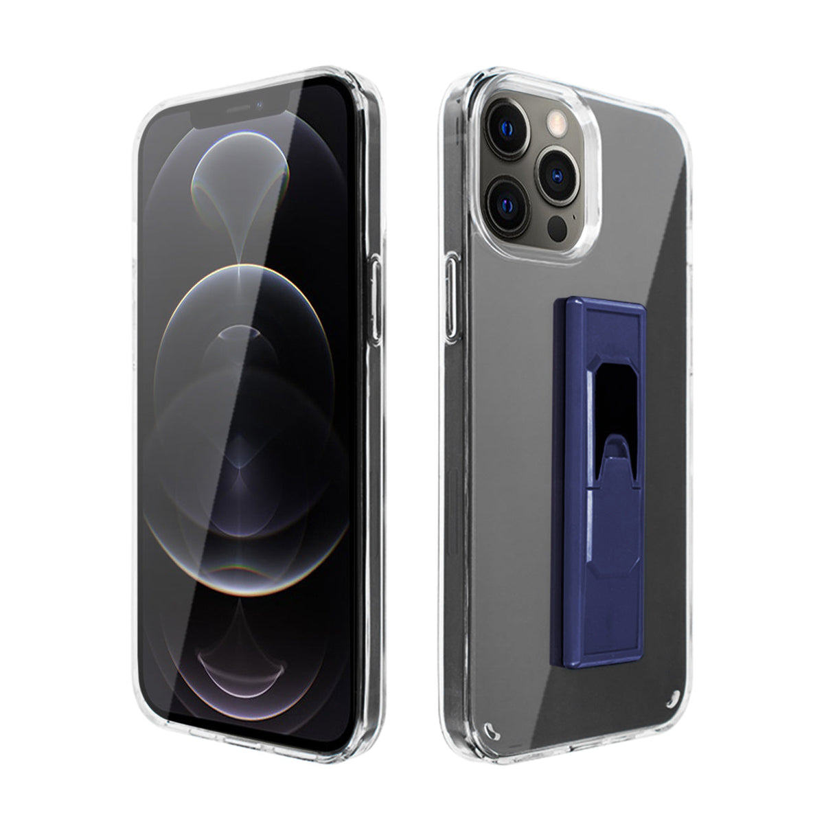 IPHONE 12 Compatible TPU Bumper Shockproof Case With Embedded Coil APPLE IPHONE 12/IPHONE 12 PRO In Navy - Ultra-Slim Protection by