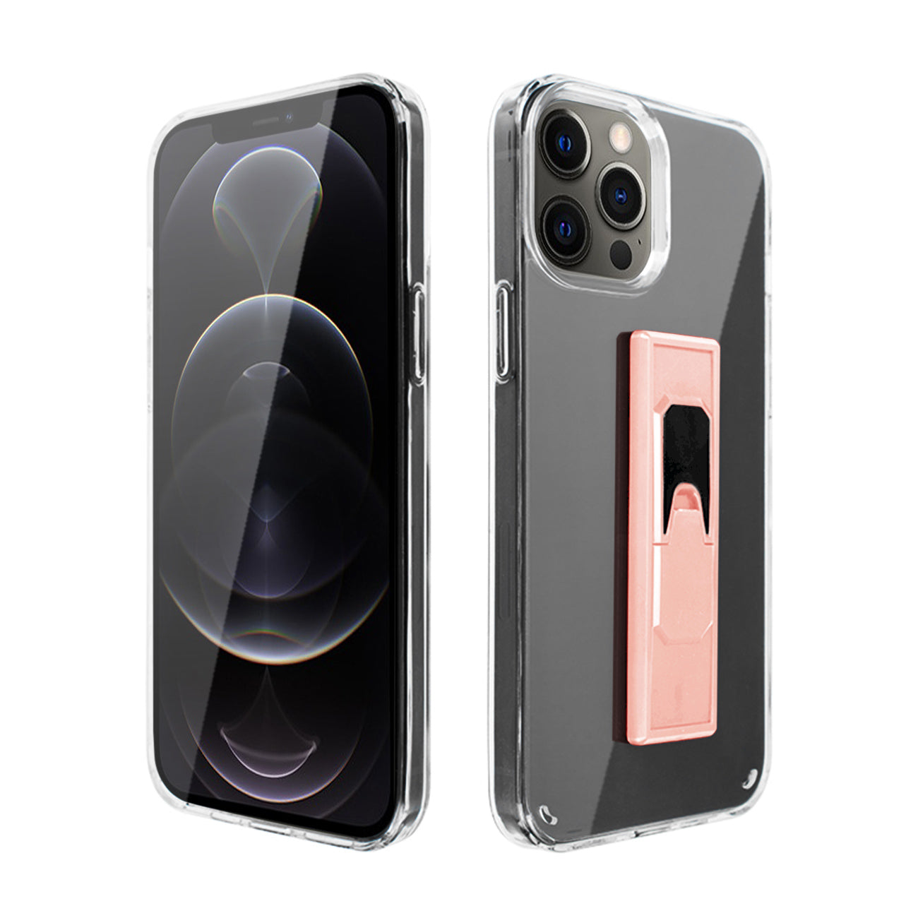 IPHONE 12 Compatible TPU Bumper Shockproof Case With Embedded Coil APPLE IPHONE 12/IPHONE 12 PRO In Pink - Ultra-Slim Protection by