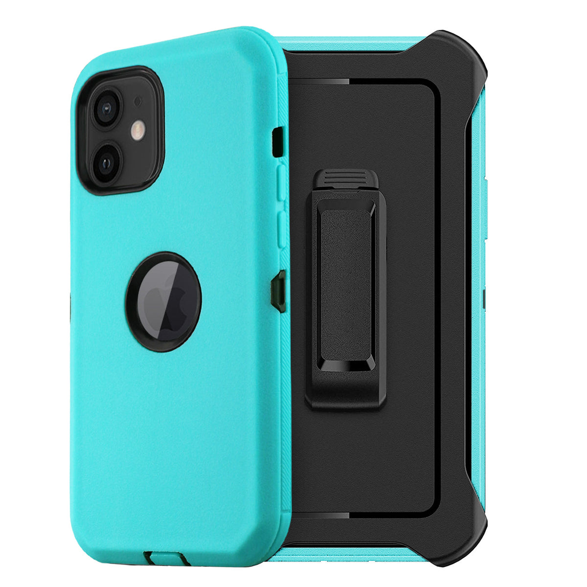 IPHONE 12 MINI Compatible Multilayer Full Protection with Built-In Screen Protector CaseAPPLE IPHONE 12 MINI In Blue - Durable Protection by