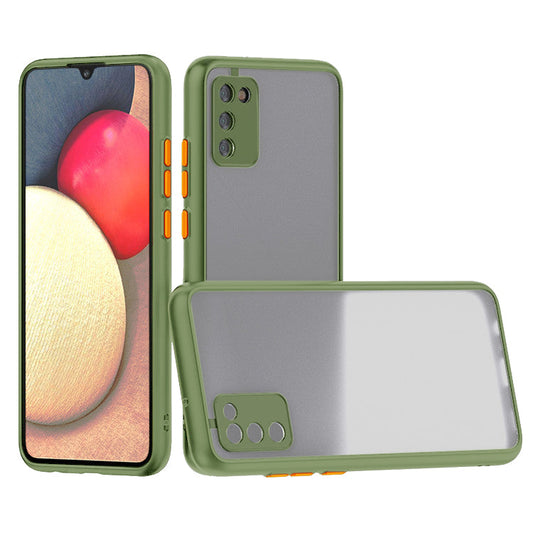 Camera Protection Translucent Case For Samsung Galaxy A20S /M02S In Light Green - Crystal Clear & Reliable