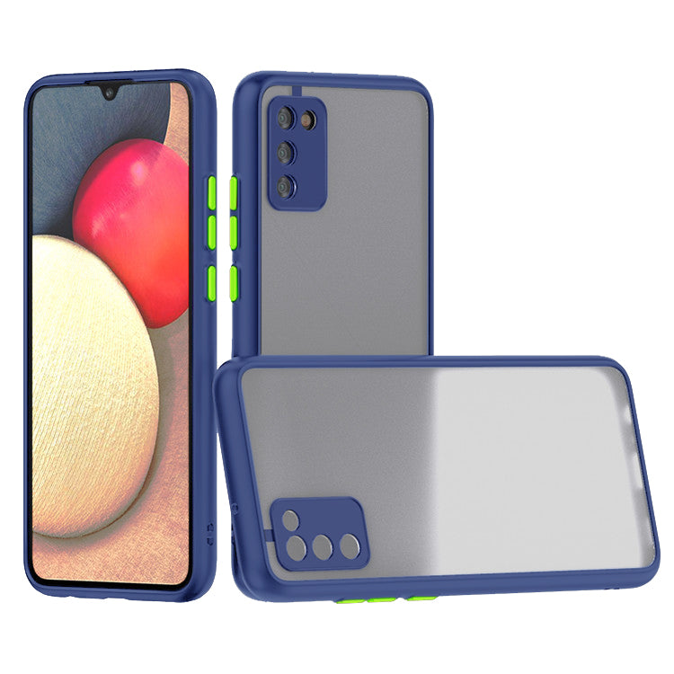 Camera Protection Translucent Case For Samsung Galaxy A20S /M02S In Navy - Ultra-Slim & Reliable