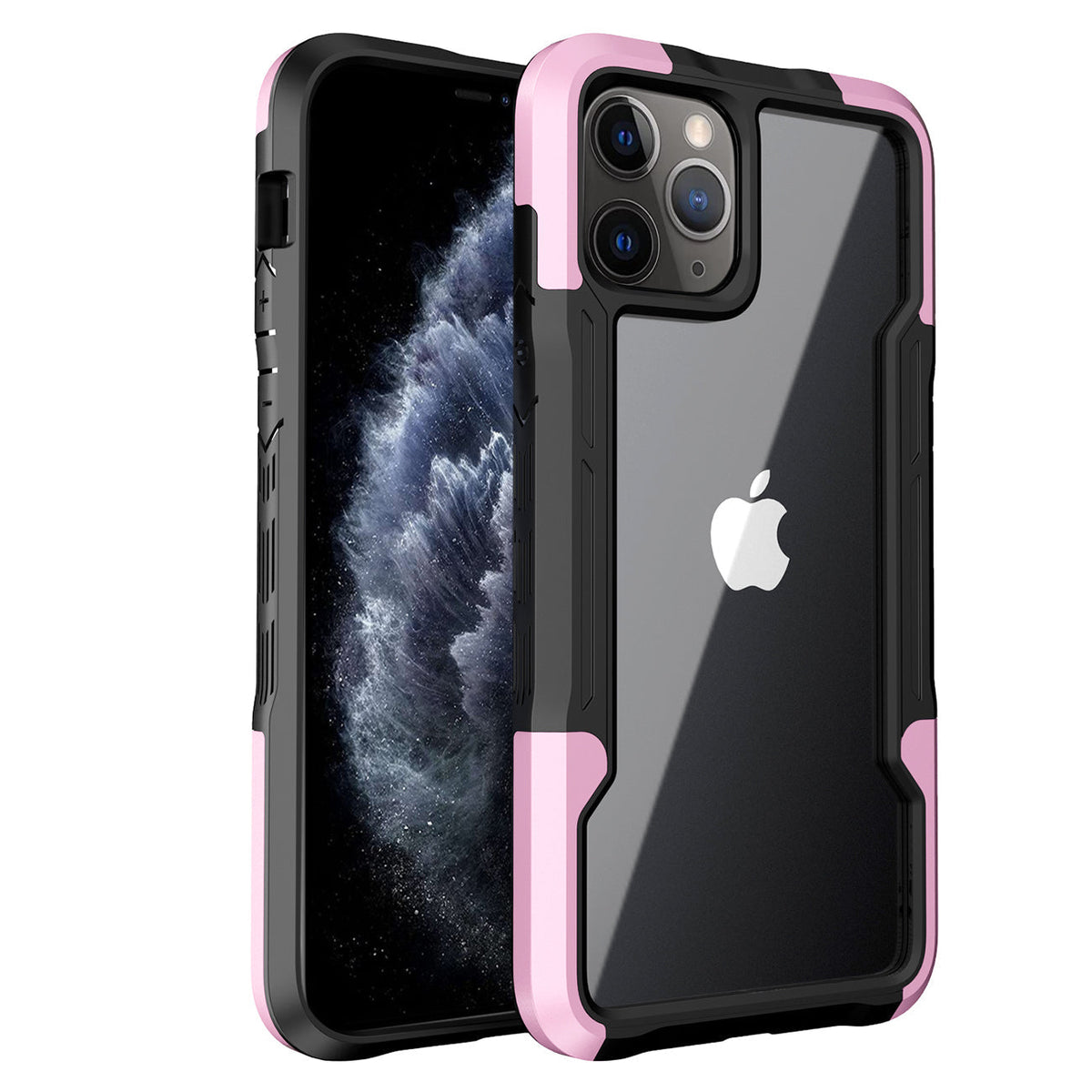 iPhone 11 Pro Compatible Shockproof Excellent Grip with Silky Feeling for Apple iPhone 11 Pro Max In Pink - Ultra-Slim Protection by