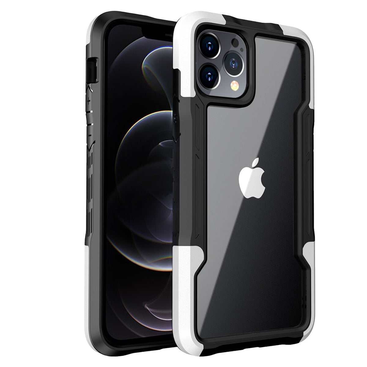 iPhone 12 Compatible Shockproof Excellent Grip with Silky Feeling for Apple iPhone 12/Iphone 12 Pro In White - Premium Protection by