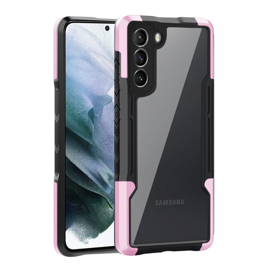 Shockproof Excellent Grip with Silky Feeling for Samsung Galaxy S21/S30 Plus In Pink - Durable & Reliable