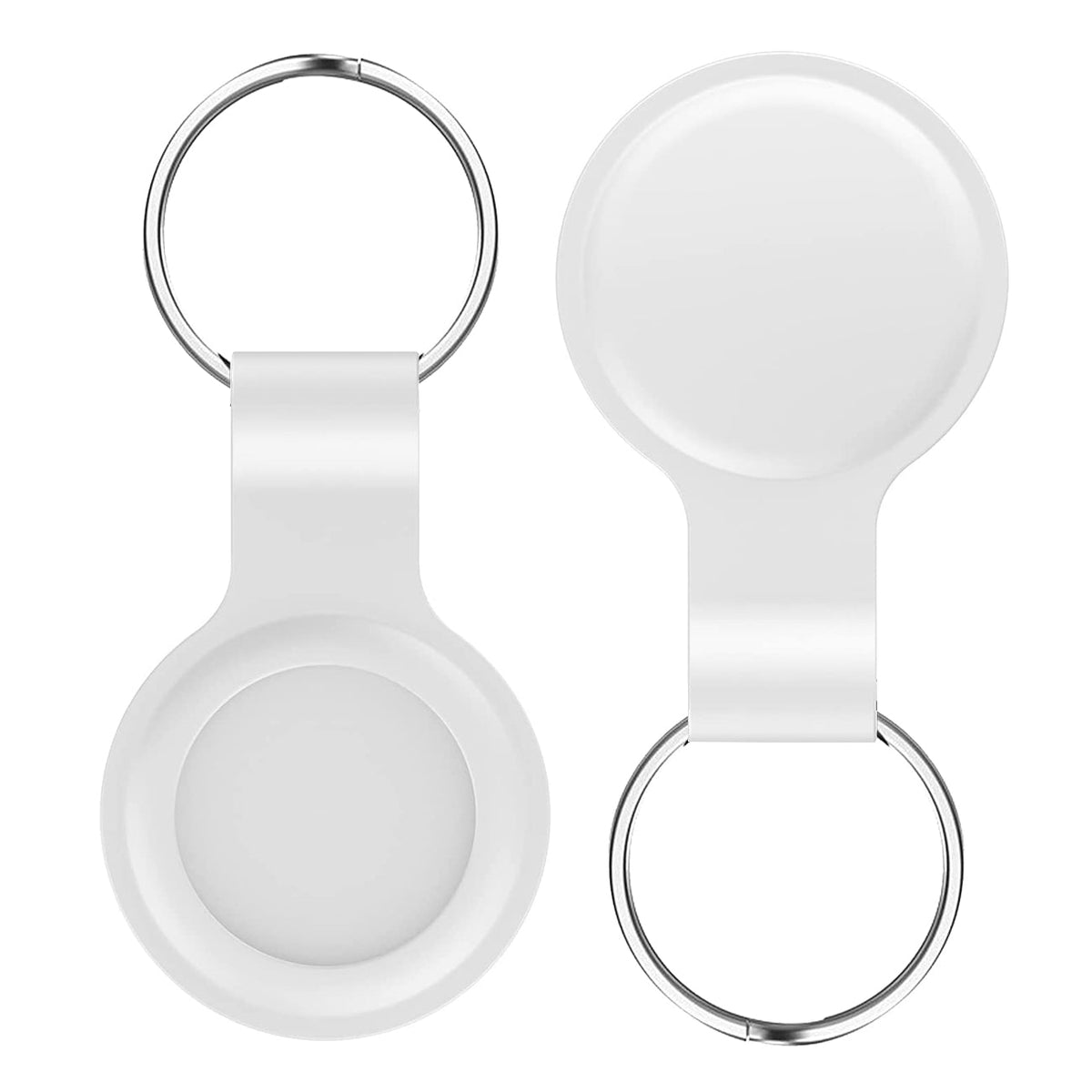 Silicone Protective Case for Apple AirTag In White - Premium & Reliable