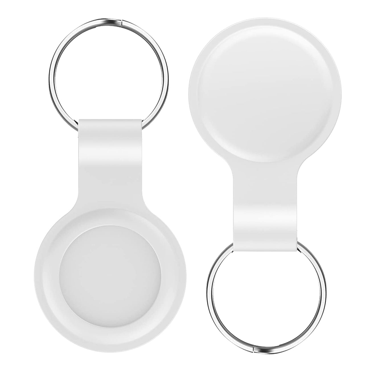 Silicone Protective Case for Apple AirTag In White - Premium & Reliable
