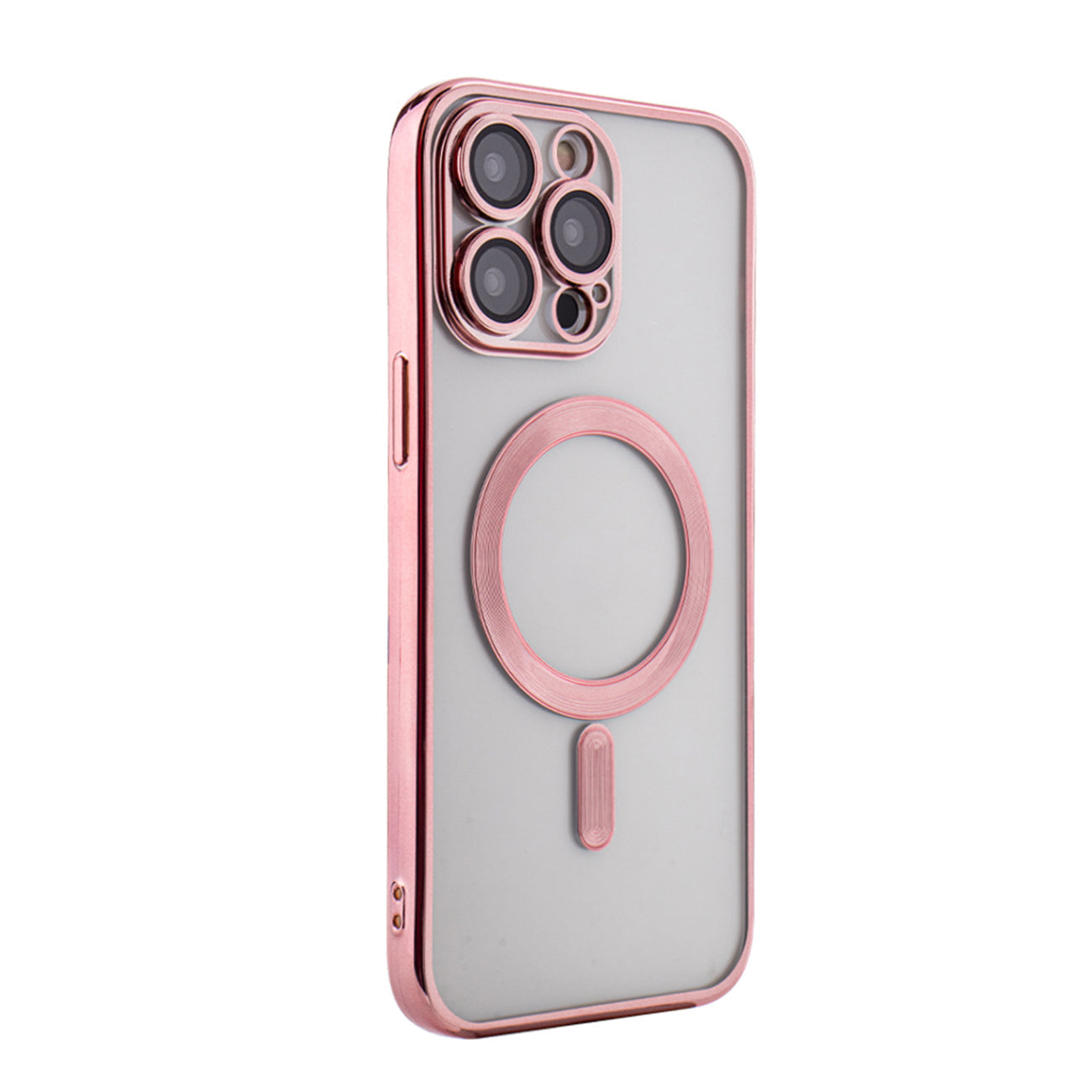 iPhone 14 Pro Compatible Magnetic Wireless Charging TPU Bumper Case For iPhone 14 Pro Max In Blue - Premium Protection by