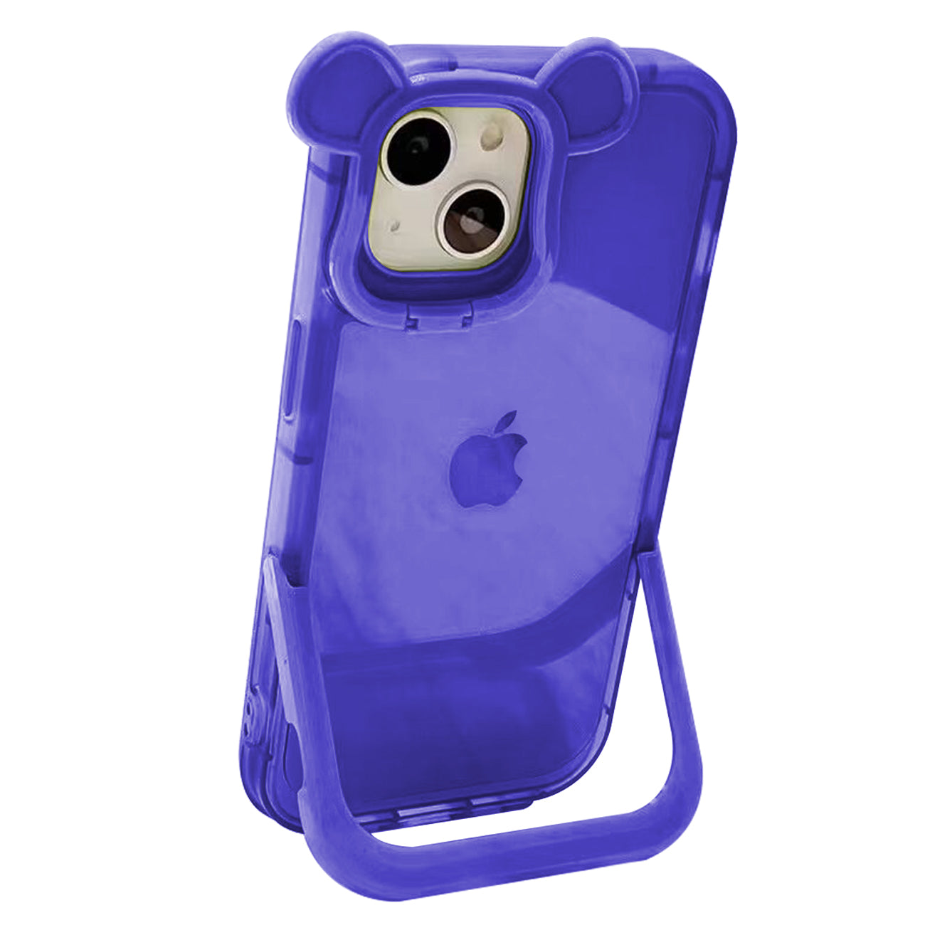 iPhone 14 Pro Compatible Fashion Design Fully Cover Frame Lens Protector Bracket Shockproof Phone Case For iPhone 14 Pro - Heavy Duty Protection by