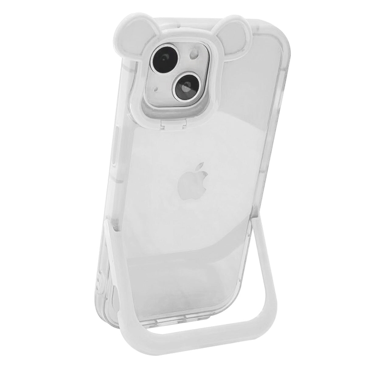 iPhone 14 Compatible Fashion Design Fully Cover Frame Lens Protector Bracket Shockproof Phone Case For iPhone 14 - Shockproof Protection by
