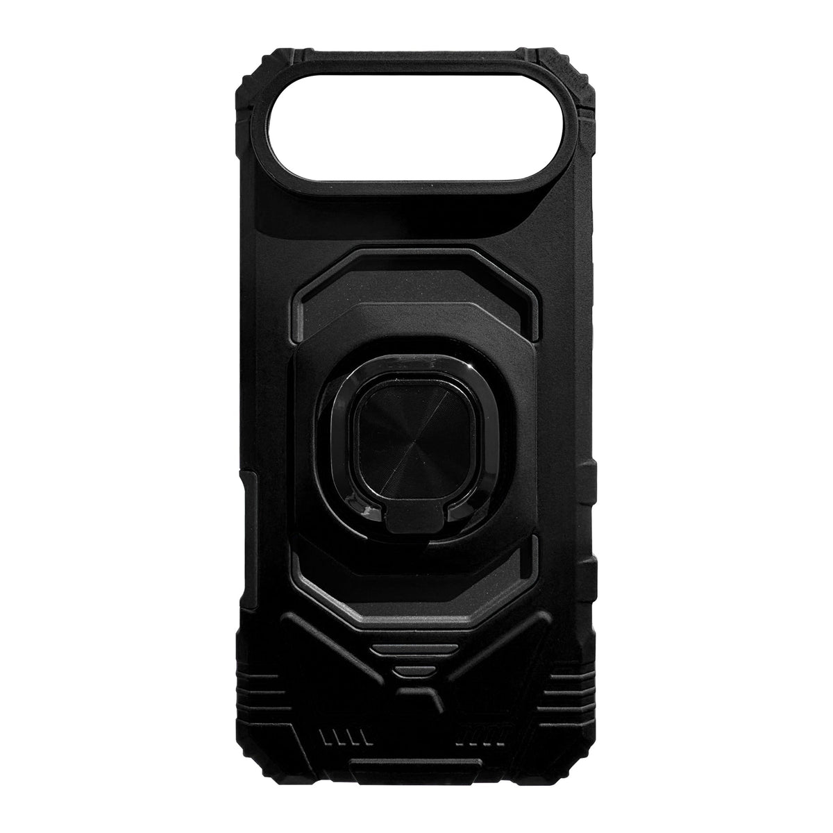 iPhone 17 Compatible Kickstand Ring Holder TPU Shockproof Case for iPhone 17 AIR in Black - Durable Protection by