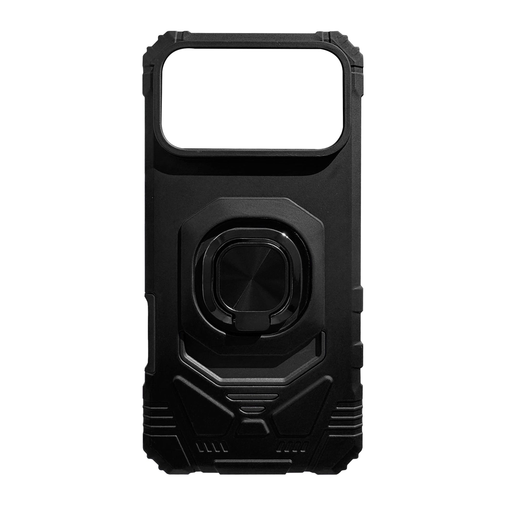 iPhone 17 PRO Compatible Kickstand Ring Holder TPU Shockproof Case for iPhone 17 PRO in Black - Premium Protection by