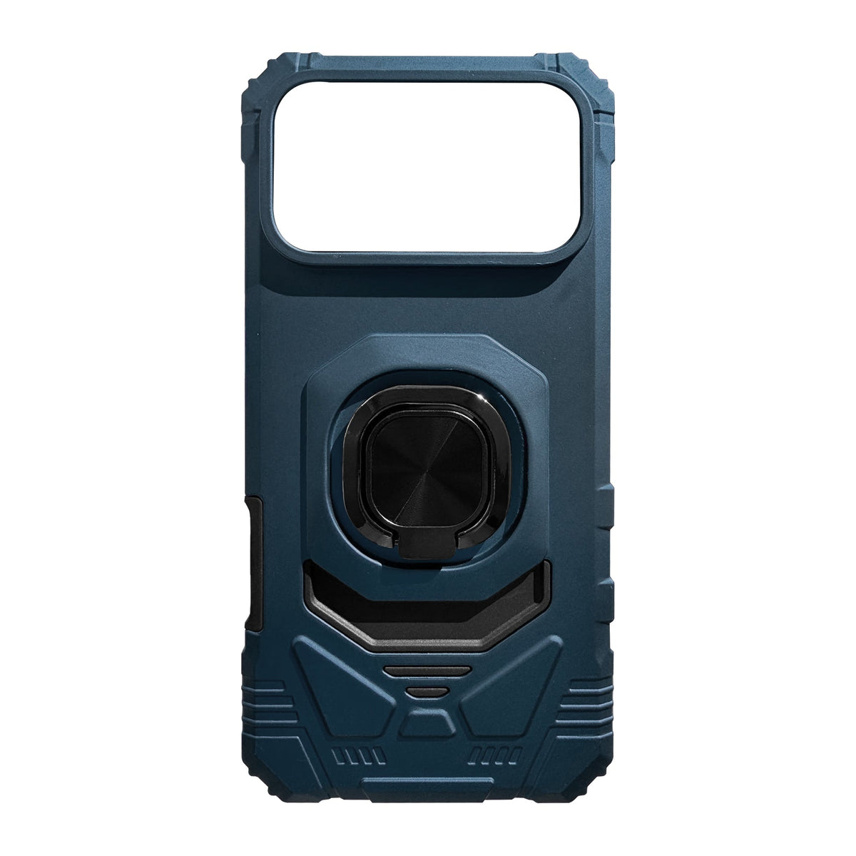 IPHONE 17 Compatible Kickstand Ring Holder TPU Shockproof Case for IPHONE 17 MAX in Blue - Durable Protection by