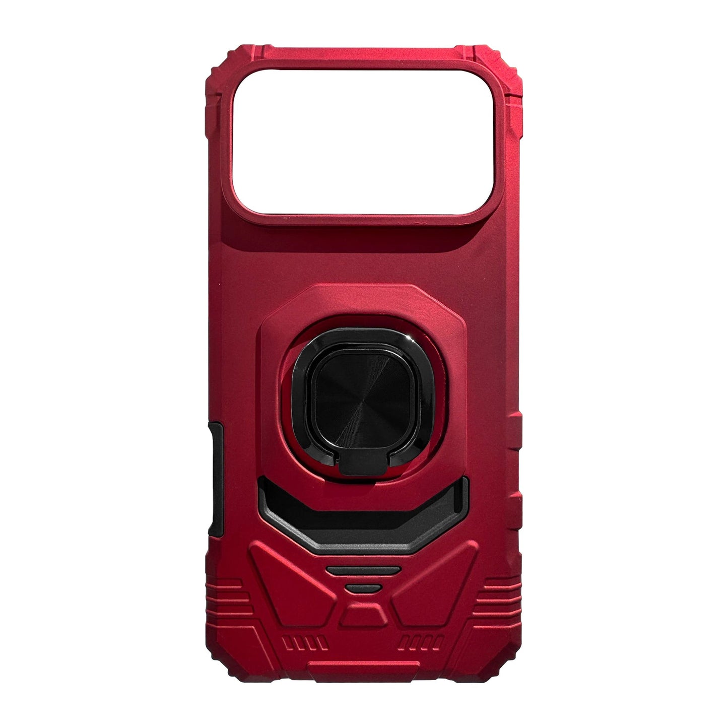 iPhone 17 PRO Compatible Kickstand Ring Holder TPU Shockproof Case for iPhone 17 PRO in Red - Premium Protection by