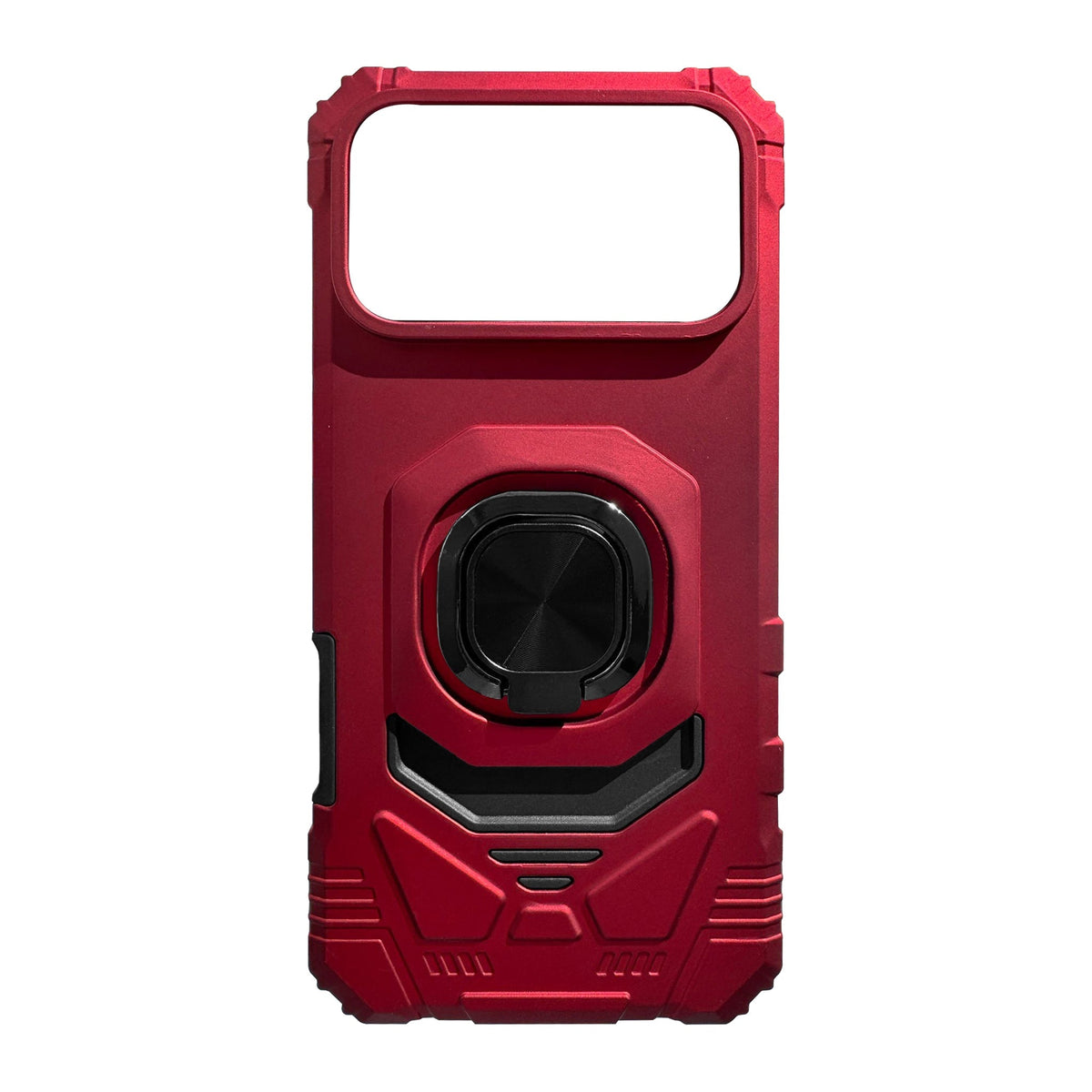 iPhone 17 PRO Compatible Kickstand Ring Holder TPU Shockproof Case for iPhone 17 PRO in Red - Premium Protection by