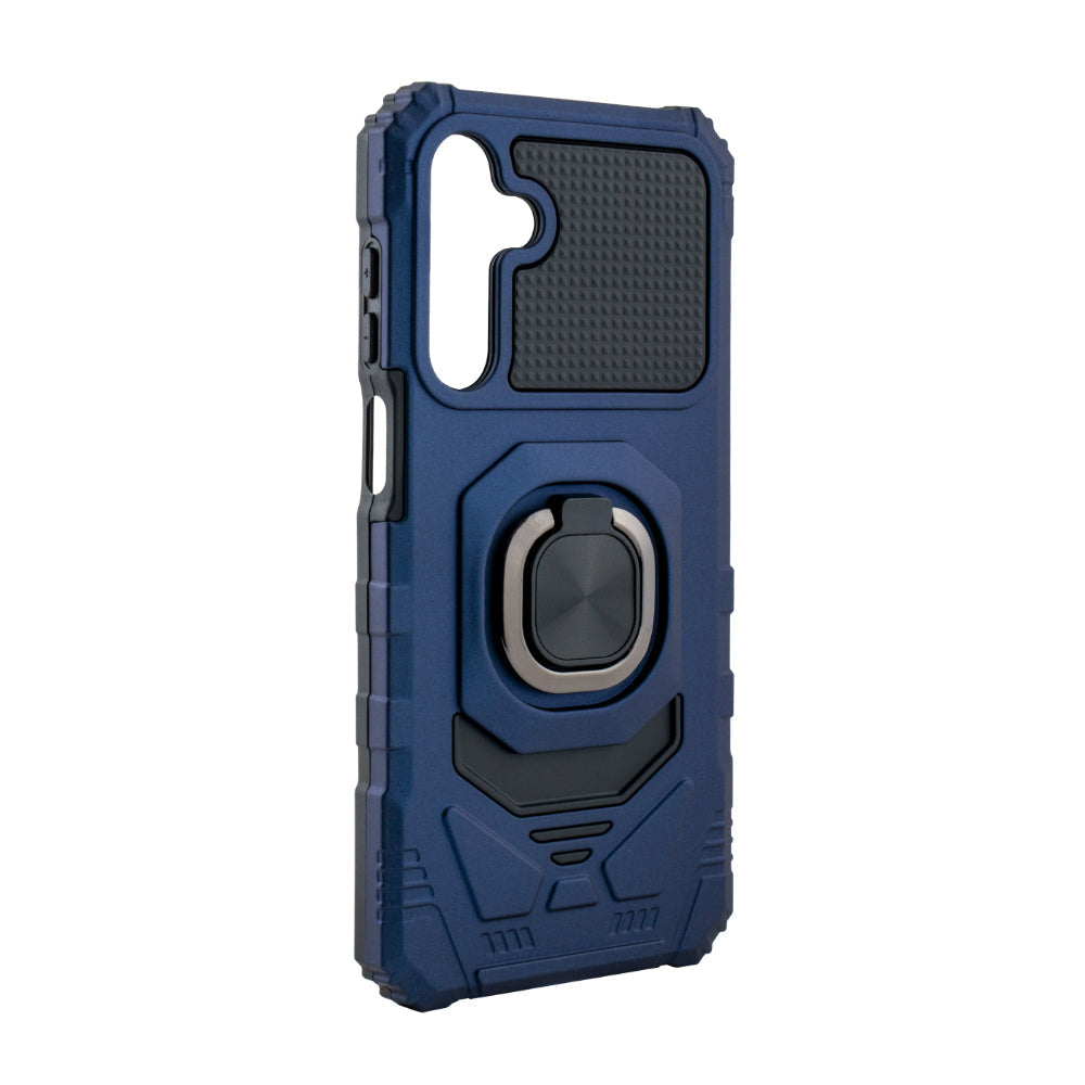 Kickstand Ring Holder TPU Shockproof Case for Samsung Galaxy A16 in BLUE - Durable & Reliable