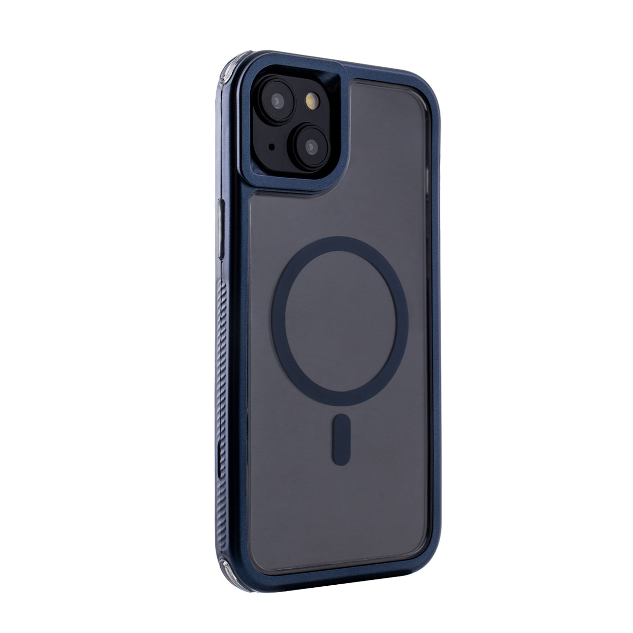 iPhone 15 Plus Compatible Heavy Duty 3-in-1 Hybrid Shockproof Anti-Fall Protective Magnetic Case for iPhone 15 Plus in Blue - Premium Protection by