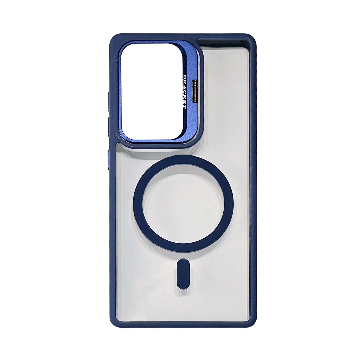 Magnetic Phone Case with Built-in Invisible Kickstand Compatible with Samsung Galaxy S25 （PC70-SAMS25BL) - Crystal Clear & Reliable