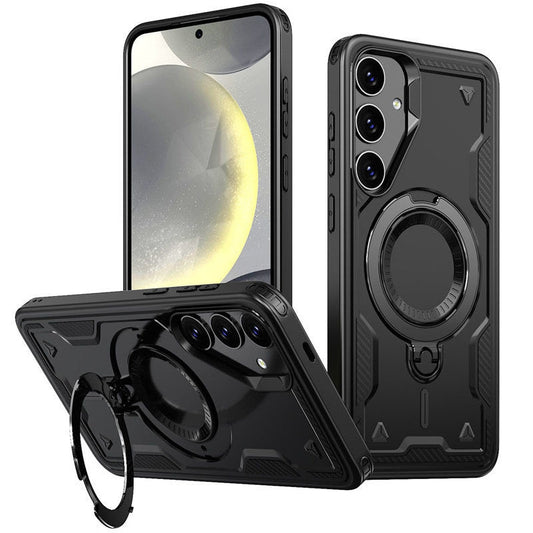 360¡ã Rotating Magnetic Versatile Stand Black Compatible with SAMSUNG A36, PC73-SAMA36BK - Heavy Duty & Reliable