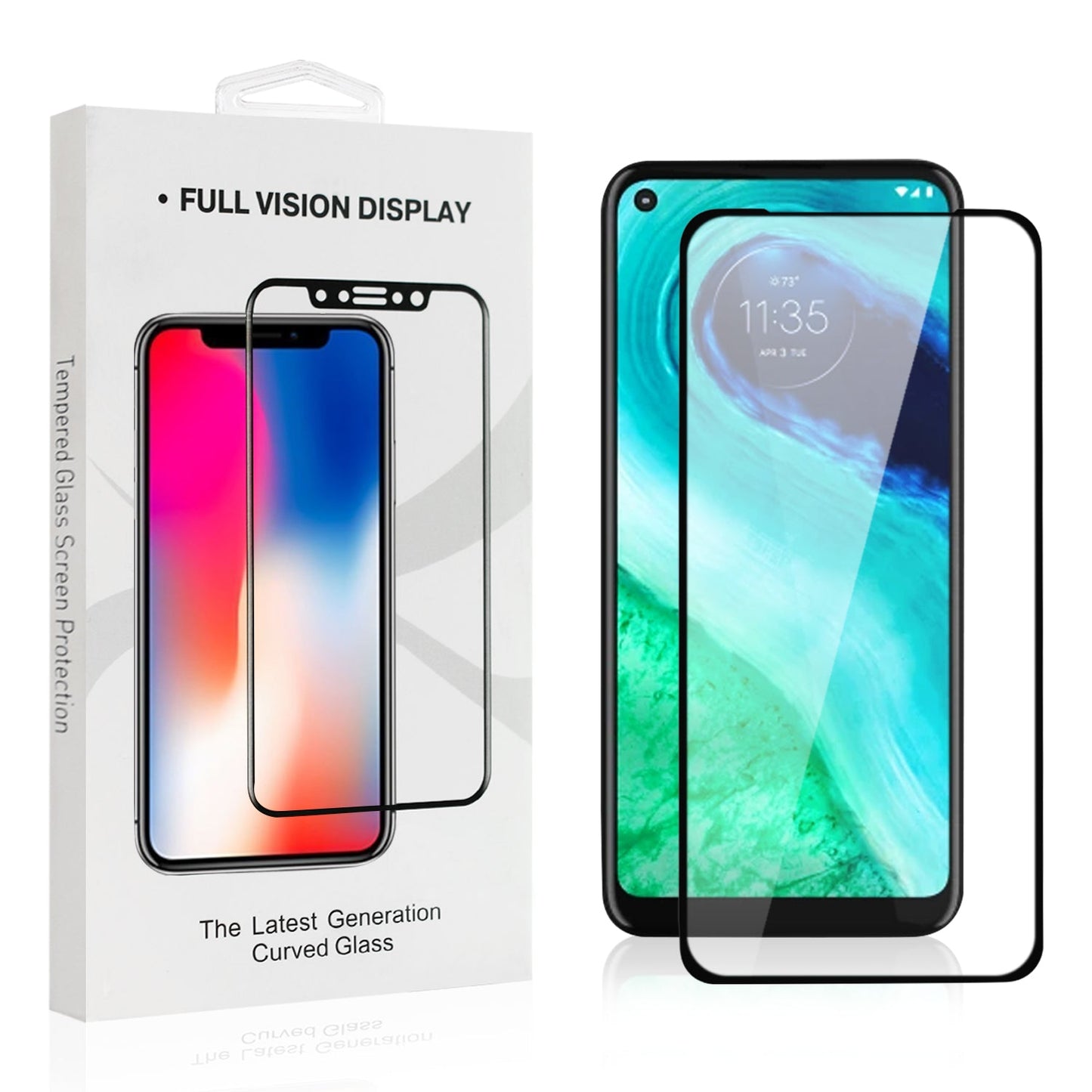 Motorola Moto G Fast 2.5D Super Durable Glass - Crystal Clear & Reliable