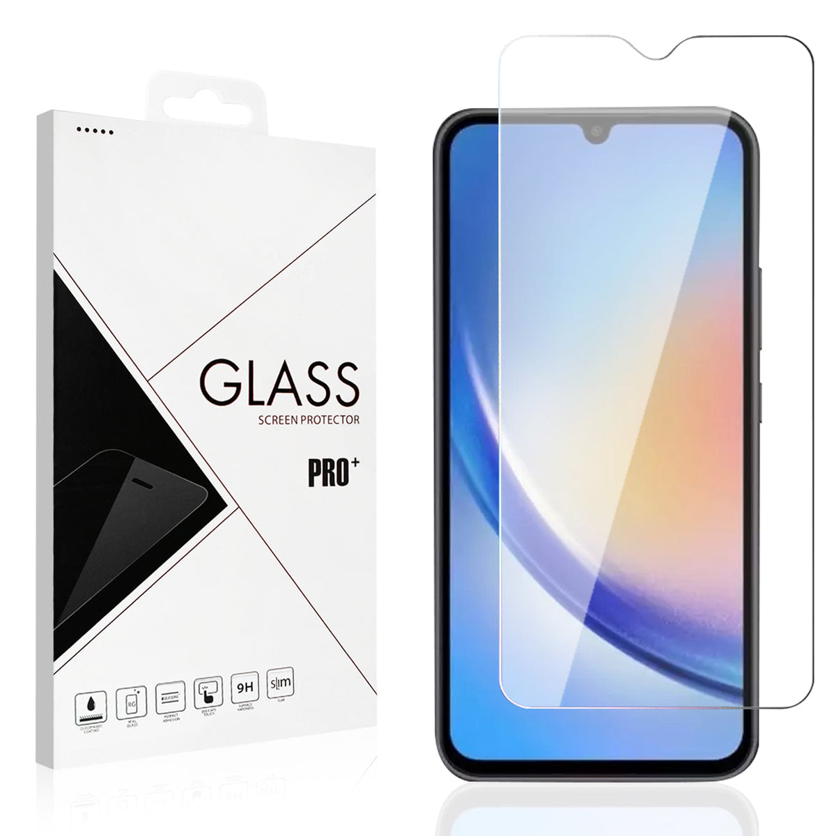 Samsung Galaxy A34 5G 2.5D Super Durable Glass - Heavy Duty & Reliable