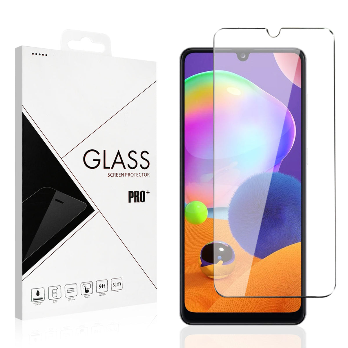 2.5D Super Durable Glass SAMSUNG GALAXY M31 In Clear - Crystal Clear & Reliable