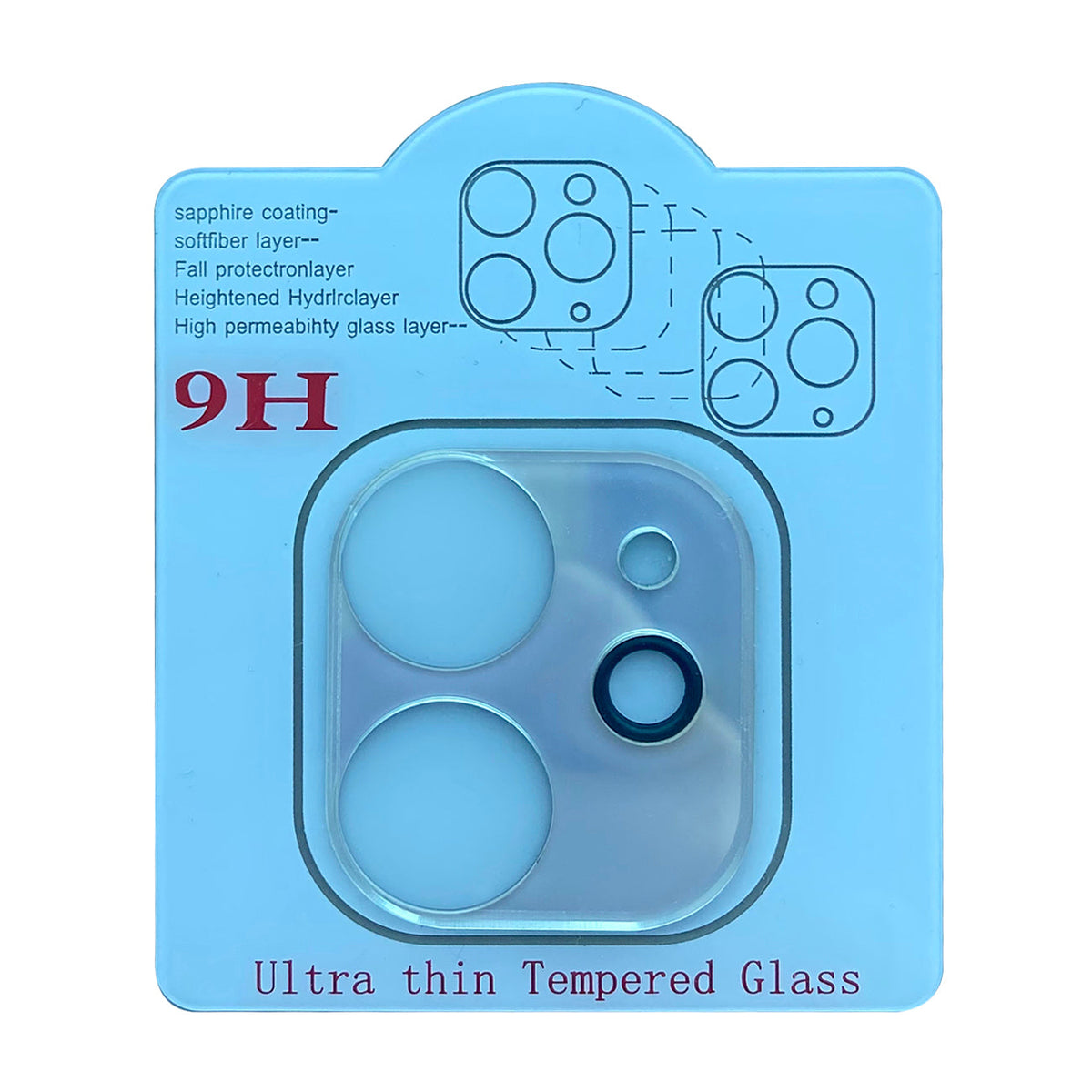iPhone 11 Compatible Camera Protector for iPhone 11 In White - Durable Protection by