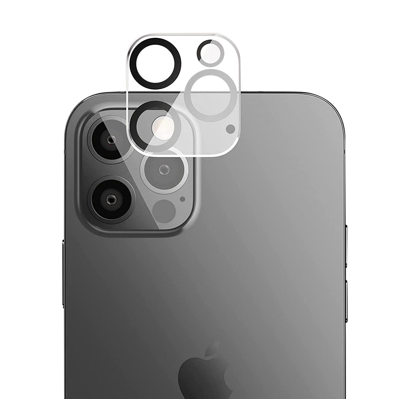 iPhone 15 Pro Compatible SCP25B-IPH15PRO-15PROMAXBK Camera Protector for iPhone 15 Pro/15 Pro Max in Black - Ultra-Slim Protection by