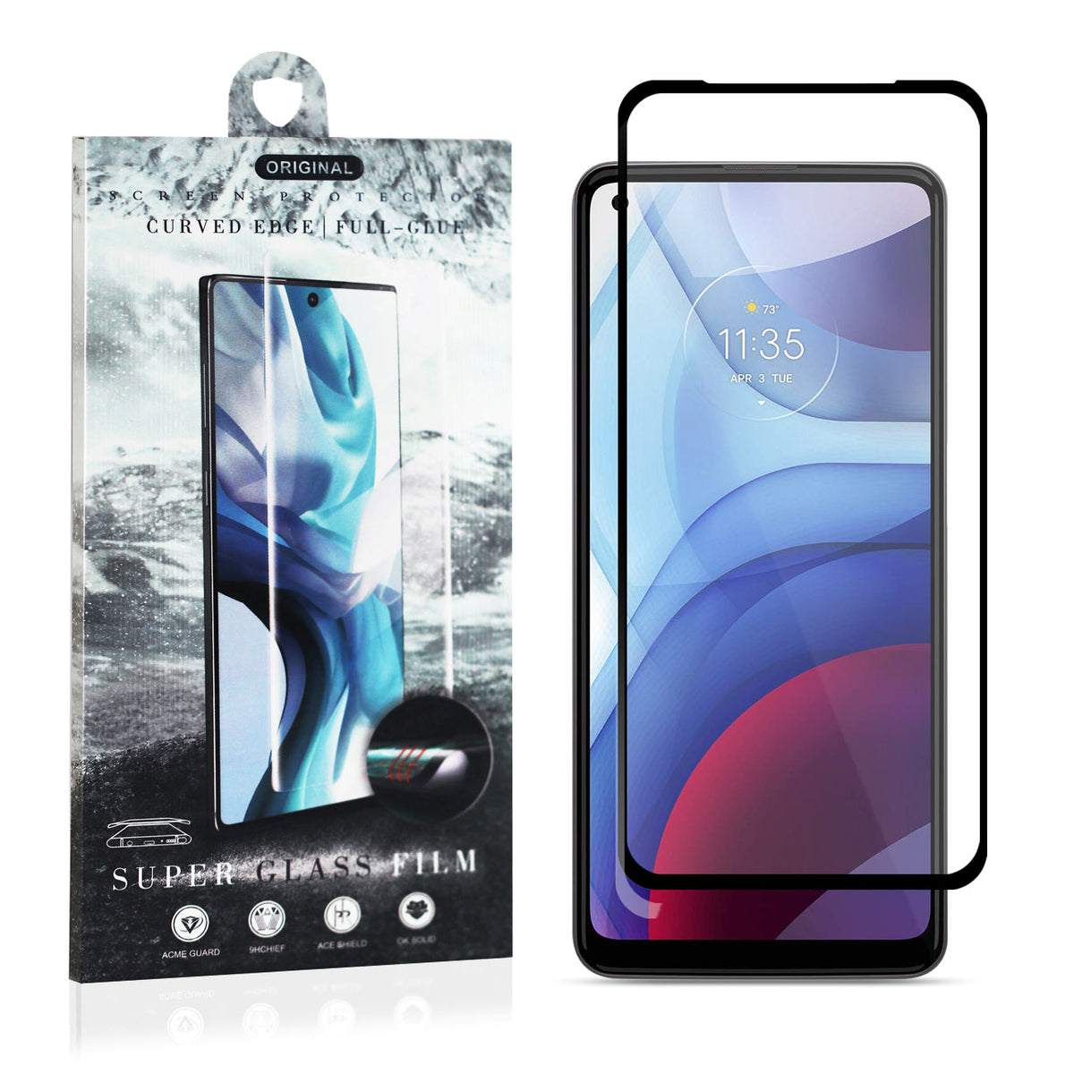 Scratch Resistant Full Coverage Screen Protector FOR MOTO G POWER 2021 - Ultra-Slim & Reliable