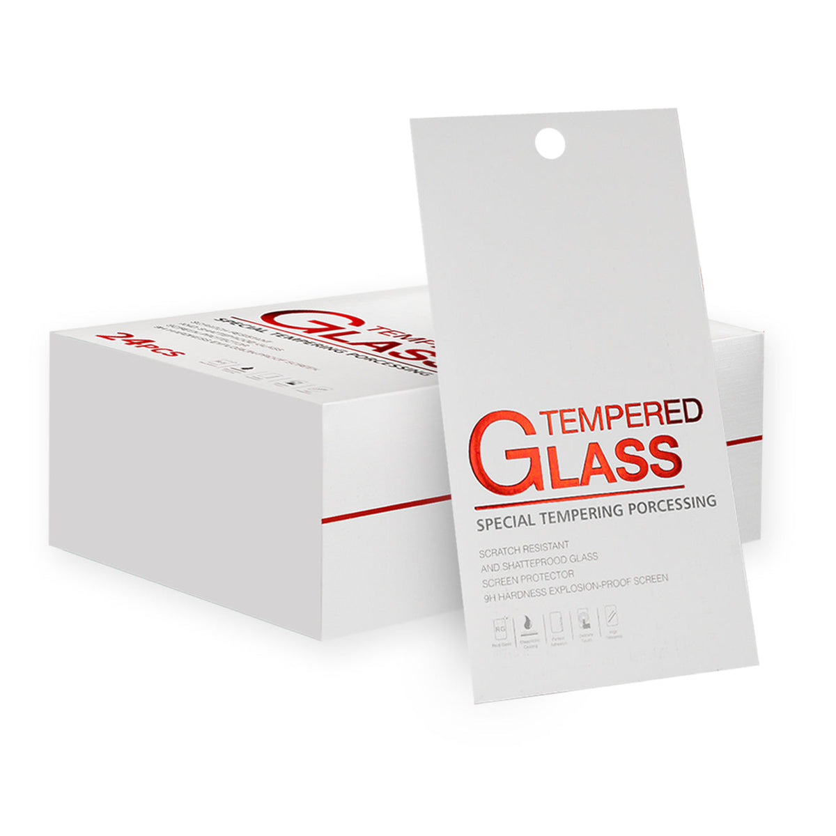 iPhone 16 PRO Compatible Apple iPhone 16 PRO MAX / IPHONE 17 PRO MAX 2.5D Super Durable Glass (24PCS) SCP26B-IPH16PROMAXCL - Ultra-Slim Protection by