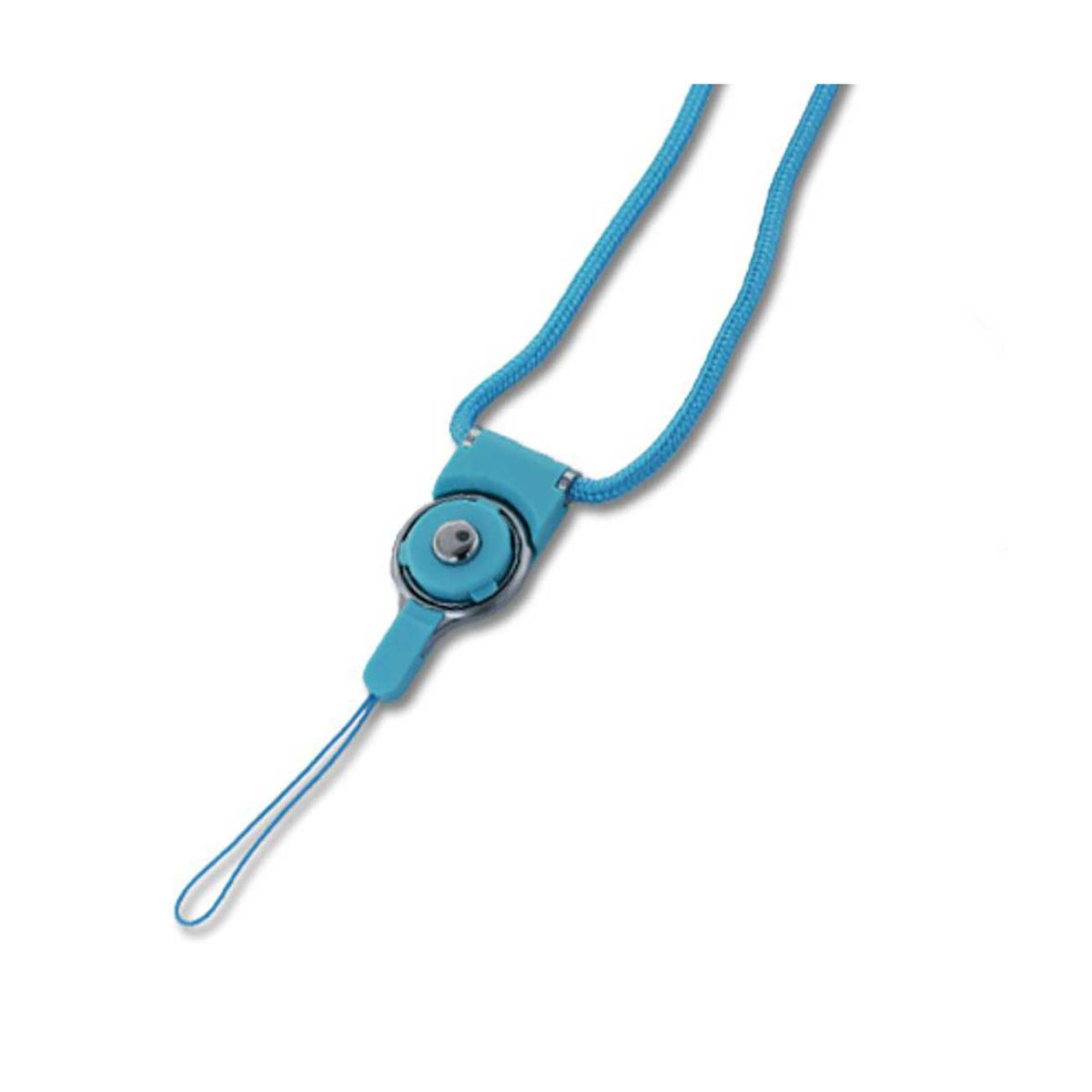 LONG LANYARD STRAP WITH CLIP IN BLUE - Premium & Reliable