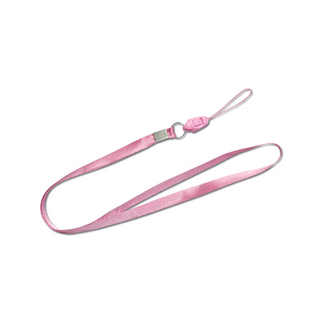 LONG LANYARD STRAP CLIP IN PINK - Heavy Duty & Reliable