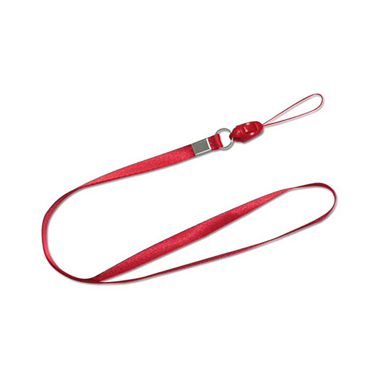 LONG LANYARD STRAP CLIP IN RED - Premium & Reliable